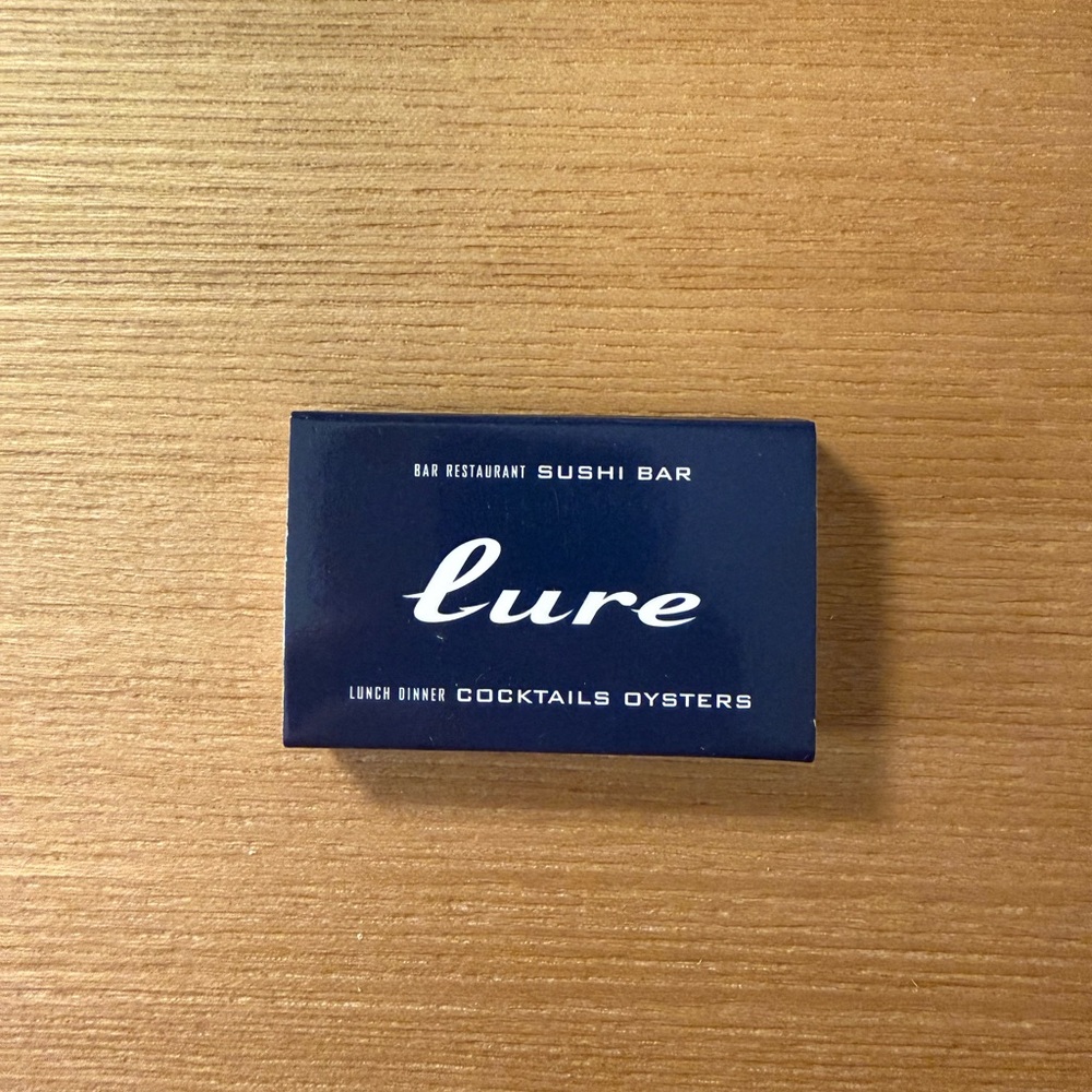 Lure Matchbook